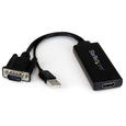 VGA－HDMI変換アダプター(USBオーディオ&バスパワー対応)　ポータブルアナログRGB(VGA)－HDMIアップスケールコンバーター　D-Sub 15ピン(HD15)アナログ信号をHDMIに変換 (VGA－HDMI変換アダプター(USBオーディオ&バスパワー対応)　ポータブルアナログRGB(VGA)－HDMIアップスケールコンバーター　D-Sub 15ピン(HD15)アナログ信号をHDMIに変換)