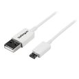 2m ホワイト micro USB2.0ケーブル　USB A(オス)－USB micro-B(オス)変換アダプタ (2m ホワイト micro USB2.0ケーブル　USB A(オス)－USB micro-B(オス)変換アダプタ)