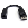 DisplayPort - Mini DisplayPort 変換アダプタ/15cm/ディスプレイポート1.2/4K60Hz/DP オス - mDP メス (DisplayPort - Mini DisplayPort ヘンカンアダプタ/15cm/ディスプレイポート1.2/4K60Hz/DP オス - mDP メス)