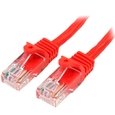 5m カテゴリー5e LANケーブル レッド RJ45コネクタ(ツメ折れ防止カバー付き) イーサネット対応Cat5e UTPケーブル (5m カテゴリー5e LANケーブル レッド RJ45コネクタ(ツメオレボウシカバーツキ) イーサネットタイオウCat5e UTPケーブル)