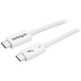 Thunderbolt 3ケーブル/50cm/5K60Hz/40Gbps/100W USB PD/Thunderbolt 4 USB-C DisplayPort互換/ホワイト/サンダーボルト 高速データ転送 モニター ディスプレイ 映像出力 (Thunderbolt 3ケーブル/50cm/5K60Hz/40Gbps/100W USB PD/Thunderbolt 4 USB-C DisplayPortゴカン/ホワイト/サンダーボルト コウソクデータテンソウ モニター ディスプレイ エイゾウシュツリョク)