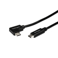 L型USB-Cケーブル 1m USB Type-C(オス/ストレート) - USB Type-C(オス/L型) 逆差し可能 USB 2.0準拠 (LガタUSB-Cケーブル 1m USB Type-C(オス/ストレート) - USB Type-C(オス/Lガタ) ギャクサシカノウ USB 2.0ジュンキョ)