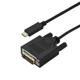 USB Type-C - DVI 変換ケーブル/3m/USB-C - DVI-D ビデオ変換/1080p/タイプC - DVIシングルリンク 映像コンバータ/Thunderbolt 3 互換/ノートPCをDVIディスプレイに接続 (USB Type-C - DVI ヘンカンケーブル/3m/USB-C - DVI-D ビデオヘンカン/1080p/タイプC - DVIシングルリンク エイゾウコンバータ/Thunderbolt 3 ゴカン/ノートPCヲDVIディスプレイニセツゾク)