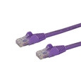 カテゴリ6 LANケーブル 2m パープル ツメ折れ防止RJ45コネクタ Cat6 UTPギガビットイーサネットケーブル (カテゴリ6 LANケーブル 2m パープル ツメオレボウシRJ45コネクタ Cat6 UTPギガビットイーサネットケーブル)