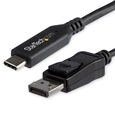 USB-C - DisplayPort 変換アダプタケーブル 1.8m 8K/30Hz対応 HBR3 USB Type-C専用ディスプレイアダプタ Thunderbolt 3 互換 (USB-C - DisplayPort ヘンカンアダプタケーブル 1.8m 8K/30Hzタイオウ HBR3 USB Type-Cセンヨウディスプレイアダプタ Thunderbolt 3 ゴカン)