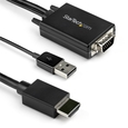 VGA - HDMI 変換アダプタケーブル 2m USBオーディオ対応 1920x1080 アナログRGBからHDMIに変換 (VGA - HDMI ヘンカンアダプタケーブル 2m USBオーディオタイオウ 1920x1080 アナログRGBカラHDMIニヘンカン)