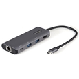 USB Type-Cマルチ変換アダプター 10Gbps対応USB-Cマルチハブ HDMI(4K30Hz)/100W PD(パススルー対応)/3ポートUSBハブ/ギガビット有線LANポート USB 3.1/3.2 Gen 2対応タイプCトラベルドック 25cmケーブル (USB Type-Cマルチヘンカンアダプター 10GbpsタイオウUSB-Cマルチハブ HDMI(4K30Hz)/100W PD(パススルータイオウ)/3ポートUSBハブ/ギガビットユウセンLANポート USB 3.1/3.2 Gen 2タイオウタイプCトラベルドック 25cmケーブル)