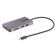 マルチポートアダプター/USB Type-C接続/デュアルモニター/4K60Hz HDMI/100W USB PD/2x USB-Aハブ(5Gbps)/GbE/SD & MicroSDカードリーダー/各種OS対応/30cmケーブル/タイプC変換多機能ハブ (マルチポートアダプター/USB Type-Cセツゾク/デュアルモニター/4K60Hz HDMI/100W USB PD/2x USB-Aハブ(5Gbps)/GbE/SD & MicroSDカードリーダー/カクシュOSタイオウ/30cmケーブル/タイプCヘンカンタキノウハブ)