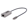 USB有線LANアダプター/USB-C(3.2 Gen1)接続/ギガビットイーサネット/30cmケーブル/Windows (USBユウセンLANアダプター/USB-C(3.2 Gen1)セツゾク/ギガビットイーサネット/30cmケーブル/Windows, macOS, Linux/RJ45/USB-Cネットワークアダプター/タイプC - LANヘンカンコネクター)