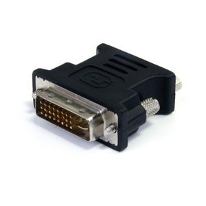 DVI－VGA変換アダプタ　DVI-I (29ピン) オス－VGA (D-Sub15ピン) メス 変換コネクタ　ブラック (DVI－VGA変換アダプタ　DVI-I (29ピン) オス－VGA (D-Sub15ピン) メス 変換コネクタ　ブラック)