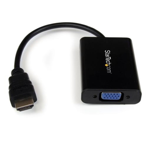 HDMI-VGA変換アダプタ/コンバータ(オーディオ対応) HDMI オス-アナログRGB (D-Sub15ピン) メス 変換コネクタ 1920x1080 (HDMI-VGAヘンカンアダプタ/コンバータ(オーディオタイオウ) HDMI オス-アナログRGB (D-Sub15ピン) メス ヘンカンコネクタ)