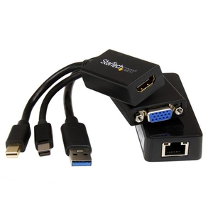 スリーインワン Surface Pro アダプタセット:ミニディスプレイポート - VGA変換アダプタ/ Mini DP - HDMI変換アダプタ/ USB 3.0 - Gigabit Ethernet LANアダプタ (USBポート1口搭載) (スリーインワン Surface Pro アダプタセット:ミニディスプレイポート - VGAヘンカンアダプタ/ Mini DP - HDMIヘンカンアダプタ/ USB 3.0 - Gigabit Ethernet LANアダプタ (USBポート1口搭載))