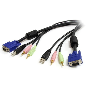 1.8m USB/VGA/オーディオ/マイク 一体型KVMケーブル PCパソコン切替器用USB/VGA/オーディオ/マイク接続ケーブル (1.8m USB/VGA/オーディオ/マイク 一体型KVMケーブル PCパソコン切替器用USB/VGA/オーディオ/マイク接続ケーブル)