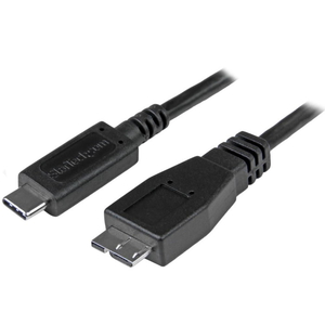1m ブラック USB 3.1ケーブル Type-C/ USB-C オス (24ピン) - Micro-B オス (10ピン) リバーシブルデザイン USB 3.1 Gen 2 (10 Gbps)規格対応 (1m ブラック USB 3.1ケーブル Type-C/ USB-C オス (24ピン) - Micro-B オス (10ピン) リバーシブルデザイン USB 3.1 Gen 2 (10 Gbps)規格対応)