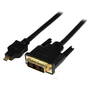 Micro HDMI - DVI-D変換ケーブル 1m マイクロHDMI(19ピン) オス- DVI-D(19ピン) オス 1920x1200 (Micro HDMI - DVI-D変換ケーブル 1m マイクロHDMI(19ピン) オス- DVI-D(19ピン) オス 1920x1200)