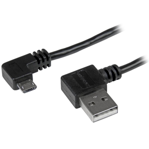 L型右向きマイクロUSBケーブル USB タイプA(オス) - USB Micro-B(オス) 2m (L型右向きマイクロUSBケーブル USB タイプA(オス) - USB Micro-B(オス) 2m)