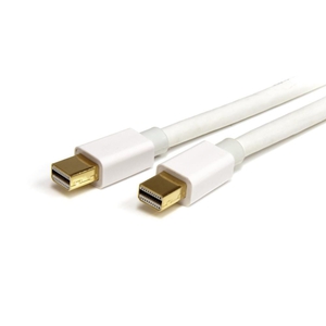 Mini DisplayPort(ミニディスプレイポート)ケーブル 3m ホワイト Mini DP(オス) - Mini DP(オス) (Mini DisplayPort(ミニディスプレイポート)ケーブル 3m ホワイト Mini DP(オス) - Mini DP(オス))