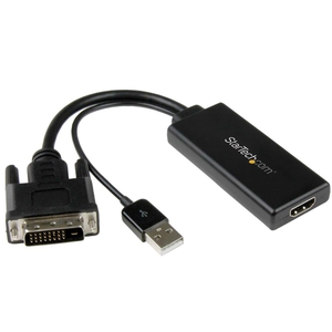 DVI - HDMI 変換アダプタ USBオーディオに対応 1080p 外付けグラフィックアダプター DVI-D(オス)/HDMI(メス) (DVI - HDMI 変換アダプタ USBオーディオに対応 1080p 外付けグラフィックアダプター DVI-D(オス)/HDMI(メス))