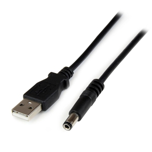 USB - 5V DC電源供給ケーブル 1m DCプラグ(外形5.5m/内径2.5mm) (USB - 5V DC電源供給ケーブル 1m DCプラグ(外形5.5m/内径2.5mm))