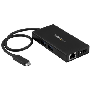 USB Type-C接続マルチアダプタ 4K HDMI対応 2x USB-Aポート 60W USB Power Delivery GbEポート (USB Type-Cセツゾクマルチアダプタ 4K HDMIタイオウ 2x USB-Aポート 60W USB Power Delivery GbEポート)