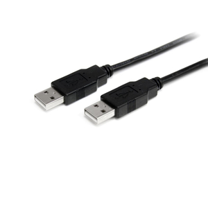 2m USB 2.0 ケーブル (A - A コネクタ) オス/オス (2m USB 2.0 ケーブル (A - A コネクタ) オス/オス)