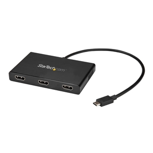 USB-C - HDMIマルチモニターアダプタ 3ポートMSTハブ 4K対応 USB Type 