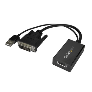 DVI - DisplayPort 変換アダプタ USBバスパワー対応 1920x1200 (DVI - DisplayPort ヘンカンアダプタ USBバスパワータイオウ 1920x1200)