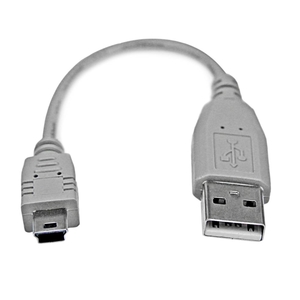 ミニUSBケーブル 15cm USB-A(オス)- USB Mini-B(オス) (ミニUSBケーブル 15cm USB-A(オス)- USB Mini-B(オス))