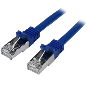 カテゴリ6 LANケーブル 0.5m ブルー ツメ折れ防止RJ45コネクタ S/FTP(2重シールドツイストペア)ケーブル (カテゴリ6 LANケーブル 0.5m ブルー ツメオレボウシRJ45コネクタ S/FTP(2ジュウシールドツイストペア)ケーブル)