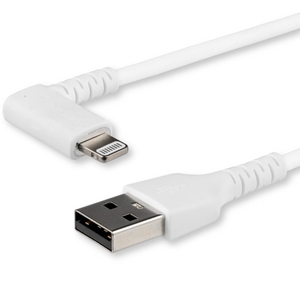 L型ライトニングケーブル 1m ホワイト Apple MFi認証iPhone充電ケーブル 高耐久性 Lightning - USB L字ケーブル (Lガタライトニングケーブル 1m ホワイト Apple MFiニンショウiPhoneジュウデンケーブル コウタイキュウセイ Lightning - USB Lジケーブル)