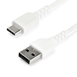 1m USB-A - USB-C ケーブル USB 2.0準拠 ホワイト (1m USB-A - USB-C ケーブル USB 2.0ジュンキョ ホワイト)