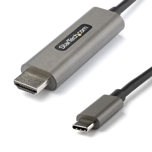 USB-C - HDMI 変換ケーブル/2m/4K 60Hz/HDR10/UHD対応 USB Type-C to HDMI 2.0b 変換アダプター/Typec - HDMI 交換ケーブル/DP 1.4オルタネートモード/HBR3 (USB-C - HDMI ヘンカンケーブル/2m/4K 60Hz/HDR10/UHDタイオウ USB Type-C to HDMI 2.0b ヘンカンアダプター/Typec - HDMI コウカンケーブル/DP 1.4オルタネートモード/HBR3)