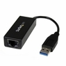 USB 3.0－Gigabit Ethernet LANアダプタ (ブラック)　10/100/100...