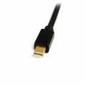 1.8m Mini Displayport－DVI変換ケーブル　ミニディスプレイポート/ Mini DP－DVI変換アダプタ　Mini DisplayPort オス－DVI-D(25ピン) オス　1920x1200　ブラック (1.8m Mini Displayport－DVI変換ケーブル　ミニディスプレイポート/ Mini DP－DVI変換アダプタ　Mini DisplayPort オス－DVI-D(25ピン) オス　1920x1200　ブラック)