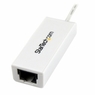USB 3.0-Gigabit Ethernet LANアダプタ (ホワイト) 10/100/1000Mbps NICネットワークアダプタ USB SuperSpeed(オス)-RJ45(メス)有線LANアダプタ (USB 3.0-Gigabit Ethernet LANアダプタ (ホワイト) 10/100/1000Mbps NICネットワークアダプタ USB SuperSpeed(オス)-RJ45(メス)有線LANアダプタ)