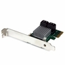 PCI Expressカード/x2/PCIe 2.0 - 4ポート SATA 3.0/HyperDu...