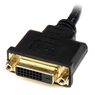 20cm HDMI?DVI-D変換ケーブル HDMI(19ピン) オス?DVI-D(19ピン) メス (20cm HDMI-DVI-D変換ケーブル HDMI(19ピン) オス-DVI-D(19ピン) メス)
