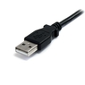 3m ブラックUSB2.0延長ケーブル　USB A オス?USB A メス (3m ブラックUSB2.0延長ケーブル　USB A オス－USB A メス)