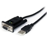 1ポートUSB－ヌルモデムRS232Cシリアル変換ケーブル（クロスケーブル）　1x USB A オス...