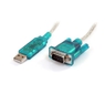 90cm USB－RS232Cシリアル変換ケーブル　1x USB A オス－1x DB-9(D-Su...