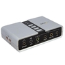 USB DAC 7.1chオーディオ変換アダプタ外付けサウンドカード (S/PDIFデジタルオーディ...