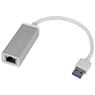 USB 3.0-ギガビットイーサネット有線LANアダプタ (シルバー) USB 3.0 A (オス)...