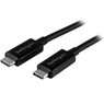 USB 3.1ケーブル 1m ブラック Type-C (USB-C) オス (24ピン) - Typ...
