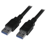 USB 3.0 ケーブル A(オス) - A(オス) 3m ブラック USB 3.1 Gen 1 (...