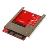 mSATA SSD - 2.5インチSATA変換アダプタ オープンフレーム筐体(高さ7mm)