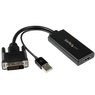 DVI - HDMI 変換アダプタ USBオーディオに対応 1080p 外付けグラフィックアダプター...