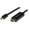 Mini DisplayPort - HDMI変換ケーブル 3m 4K解像度/UHD対応 ミニディス...