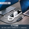 USB Type-C接続VGAディスプレイ変換アダプタ ブラック 60W USB Power Delivery (USB Type-CセツゾクVGAディスプレイヘンカンアダプタ ブラック 60W USB Power Delivery)