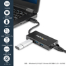 3ポートUSB 3.0ハブ付きギガビットEthernet対応LANアダプタ (アルミ筐体、本体一体型ケーブル) USB3.0接続イーサネット対応有線LANアダプタ (3ポートUSB 3.0ハブツキギガビットEthernetタイオウLANアダプタ (アルミキョウタイ、ホンタイイッタイガタケーブル) USB3.0セツゾクイーサネットタイオウユウセンLANアダプタ)