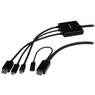 USB-C / HDMI / Mini DisplayPort - HDMIヘンカンアダプタケーブル...